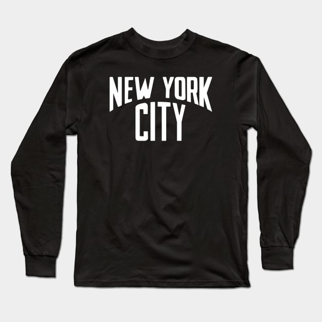 New York City Long Sleeve T-Shirt by TheMusicFav